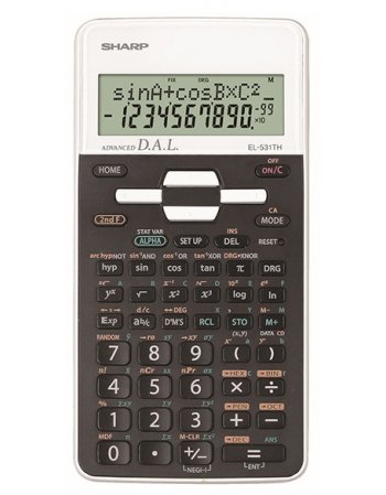 ΑΡΙΘΜΟΜΗΧΑΝΗ SHARP EL-531THWH BLACK-WHITE ΕΠΙΣΤΗΜΟΝΙΚΗ...