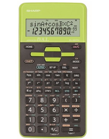 ΑΡΙΘΜΟΜΗΧΑΝΗ SHARP EL-531TH GR BLACK-LIGHT GREEN...