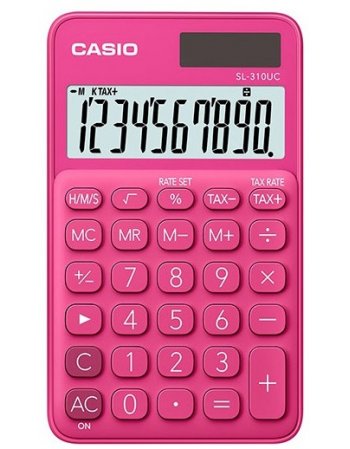 ΑΡΙΘΜΟΜΗΧΑΝΗ CASIO SL-310UC-RD RED (10 ΨΗΦΙΑ)