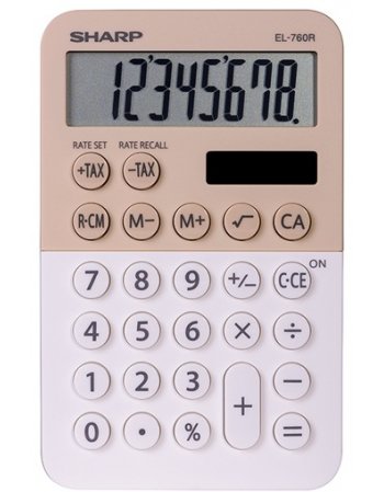 ΑΡΙΘΜΟΜΗΧΑΝΗ SHARP EL-760RBLA POCKET (8 ΨΗΦΙΩΝ)