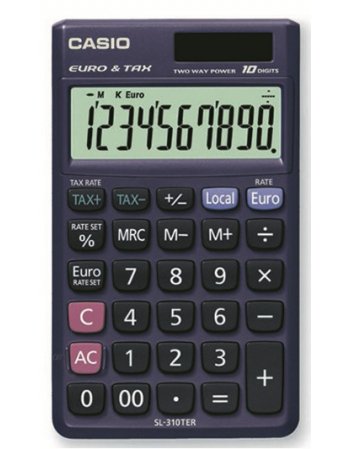 ΑΡΙΘΜΟΜΗΧΑΝΗ CASIO SL-310TER (10 ΨΗΦΙΩΝ)