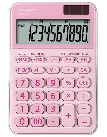 ΑΡΙΘΜΟΜΗΧΑΝΗ SHARP ELM-335BPK PINK DESK (10 ΨΗΦΙΩΝ)