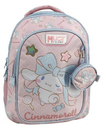 ΣΧΟΛΙΚΗ ΤΣΑΝΤΑ ΠΛΑΤΗΣ ΔΗΜΟΤΙΚΟΥ CINNAMOROLL MUST TEAM 3...