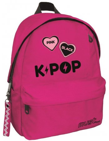 ΤΣΑΝΤΑ ΠΛΑΤΗΣ K-POP MUST TEAM RPET ΡΟΖ 1 ΚΕΝΤΡΙΚΗ ΘΗΚΗ