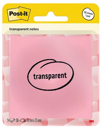 ΧΑΡΤΑΚΙΑ 3Μ 600-1TRSPO PASTEL ORANGE 73x73mm (36Φ.)