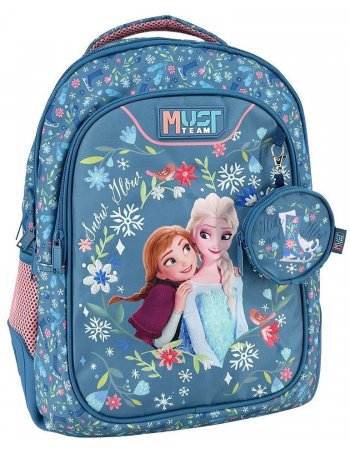 ΣΧΟΛΙΚΗ ΤΣΑΝΤΑ ΠΛΑΤΗΣ ΔΗΜΟΤΙΚΟΥ DISNEY FROZEN BLUE MUST...