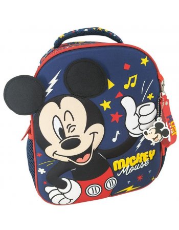 ΣΧΟΛΙΚΗ ΤΣΑΝΤΑ ΠΛΑΤΗΣ ΝΗΠΙΟΥ DISNEY MICKEY MOUSE BLUE...