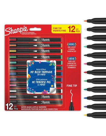 SHARPIE CREATIVE ACRYLIC M. FINE BL12