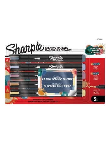 SHARPIE CREATIVE AC.M.BULLET WARM Ton.BL5