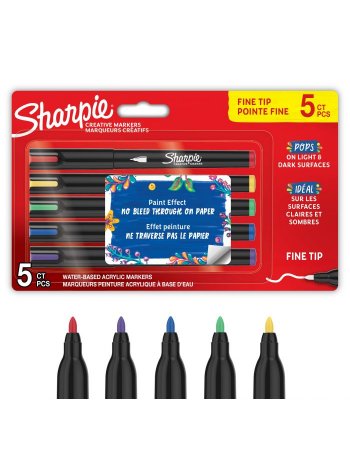 SHARPIE CREATIVE ACRYLIC M. FINE BL5