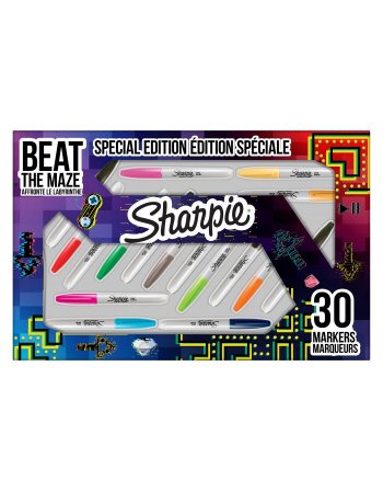 SHARPIE FINE ASS. BOX 30 MAZE