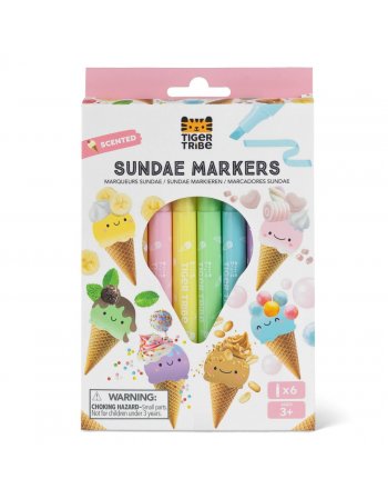 TIGER TRIBE ΜΑΡΚΑΔΟΡΟΙ ΥΠΟΓΡΑΜΜΙΣΗΣ ICE CREAM SCENTED