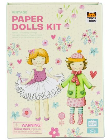 TIGER TRIBE ΣΕΤ ΔΡΑΣΤΗΡΙΟΤΗΤΩΝ – Paper Doll Kit