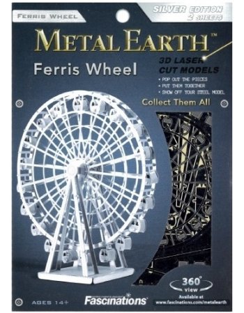 METAL EARTH - FERRIS WHEEL (3D ΜΕΤΑΛΛΙΚΟ ΜΟΝΤΕΛΟ)