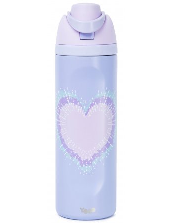 YOLO ΜΕΤΑΛΛΙΚΟ ΘΕΡΜΟΣ 2 σε 1 700ml – Heart Tie Dye