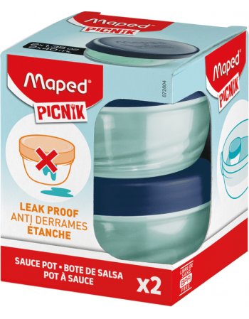 MAPED ΦΑΓΗΤΟΔΟΧΕΙΟ SAUCE 40ml X 2 ΤΕΜ. ΜΠΛΕ