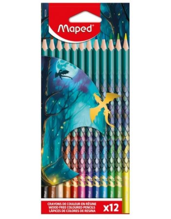 ΞΥΛΟΜΠΟΓΙΕΣ MAPED DRAGON ΣΕΤ 12 ΧΡΩΜΑΤΑ 862234