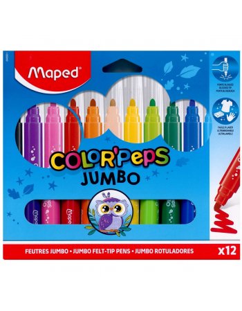 MAPED ΜΑΡΚΑΔΟΡΟΙ COLOR PEPS MAXI SPECIAL EDITION 12ΤΕΜ....