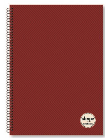 ΤΕΤΡΑΔΙΟ ΣΠΙΡΑΛ Α4 SHAPE FISHBONE 2 ΘΕΜΑΤΑ