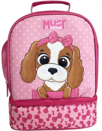 ΤΣΑΝΤΑΚΙ ΦΑΓΗΤΟΥ ΙΣΟΘΕΡΜΙΚΟ MUST TEAM YUMMY DOG WITH PINK...