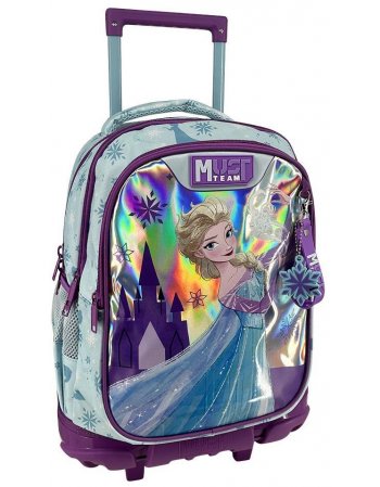 ΣΧΟΛΙΚΗ ΤΣΑΝΤΑ ΤΡΟΛΕΪ ΔΗΜΟΤΙΚΟΥ DISNEY FROZEN MUST TEAM 3...