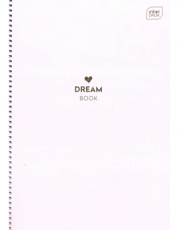 ΤΕΤΡΑΔΙO ΣΠΙΡΑΛ A4 INTERDRUK  DREAM BOOK 1Θ