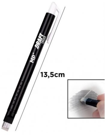 ΓΟΜΑ ΛΕΥΚΗ ΣΕ ΣΤΥΛΟ MP DRAFT ERASER PG186N-S