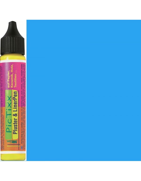 ΧΡΩΜΑ PIC TIXX PLUSTER &LinerPEN 25ml ΜΠΛΕ