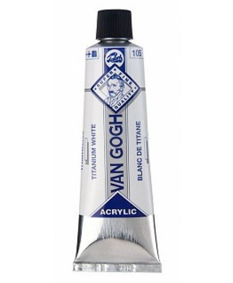 ΑΚΡΥΛΙΚΟ ΧΡΩΜΑ TALENS VAN GOGH 105 40ml ΤΙΤΑΝIUM WHITE