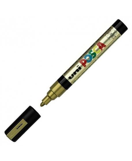 ΜΑΡΚΑΔΟΡΟΣ UNI POSCA PC-5M ΧΡΥΣΟΣ