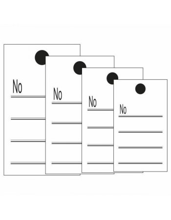 ΕΤΤΙΚΕΤΕΣ ΚΑΠΝΟΥ Νο 2 3,5x7,5 (πακέτο 500 τεμ.)