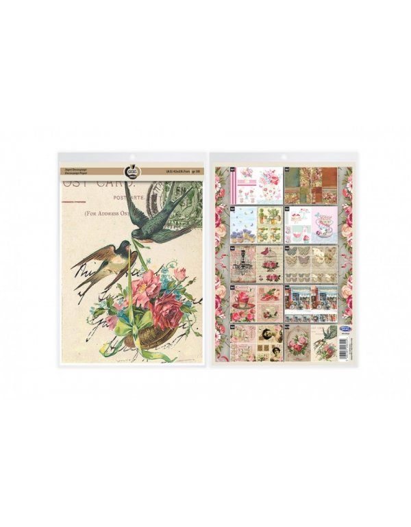 ΧΑΡΤΙ DECOUPAGE SKAG DECO A3 No 10