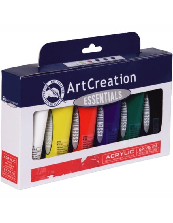TALENS ΧΡΩΜΑΤΑ ΑΚΡΥΛΙΚΑ ART CREATION ΣΕΤ 6ΧΡ.75ml