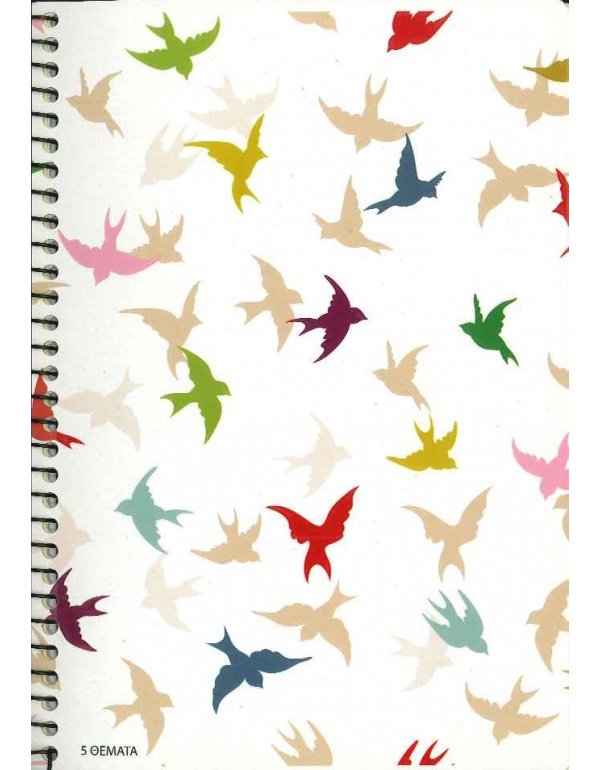 ΤΕΤΡΑΔΙΟ 5 ΘΕΜΑΤΑ 17X25 