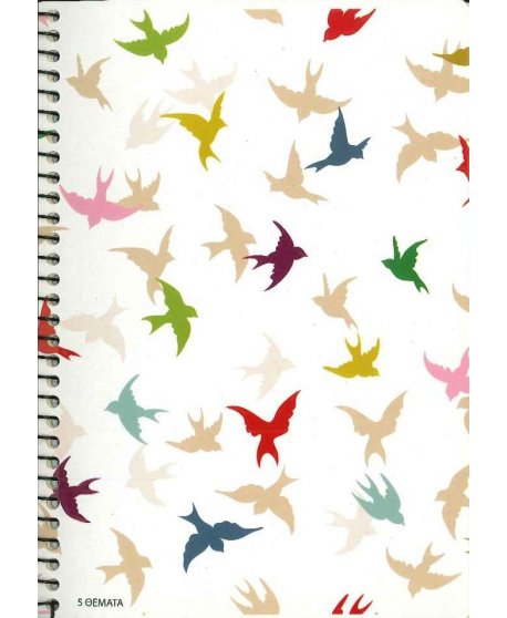 ΤΕΤΡΑΔΙΟ 5 ΘΕΜΑΤΑ 17X25 